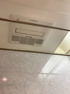 浴室乾燥機施工事例 堺市北区  Rinnai BDV-4106AUKNC-J3-BL