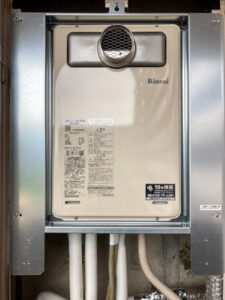 ガス給湯器施工事例 大阪市西淀川区 Rinnai RUJ-A1616T