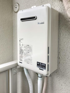 ガス給湯器施工事例 和泉市 Rinnai RUX-A1616W