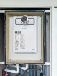 ガス給湯器施工事例 大阪市東淀川区 Rinnai RUX-A1616T-L-E